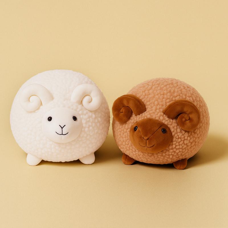 Practical Home Decor Unisex White Hot 30Cm Chubby Fat Sheep Plush Stuffed Soft Throw Pillow Comfortable Huggable Doll Birthday Gifts