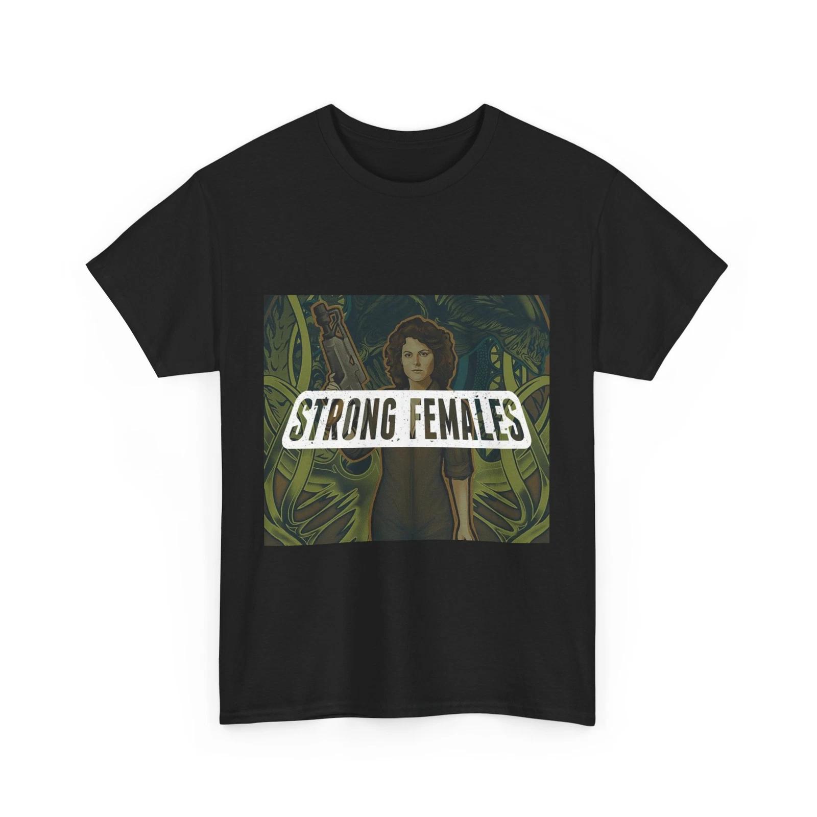 

Aliens T-Shirt | Ellen Ripley T-Shirt | Strong Females Shirt XL