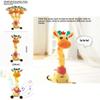 Singing Giraffe Plush Toy With Talking Motion For Kids Gift