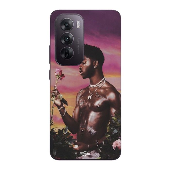 Coque de téléphone - MANIACASE - Oppo Reno 12 pro 5G - Silicone - Souple - Lil Nas X Wallpaper