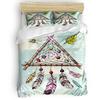Amazing Theme Bedding Set Sacred Geometry Themed Bedding Set Various Shapes Chakra Zen Comforter Cover Dream Catcher Pillowcases