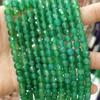 4x4mm Natural Stone Faceted Square Beads: Amethyst, Tourmaline, Garnet Jewelry Accessories