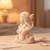 Shaped Wing Girl Figure Silicone Candle Mold For Epoxy Resin Handmade Scented Candle Soap Home Decoration Crafting