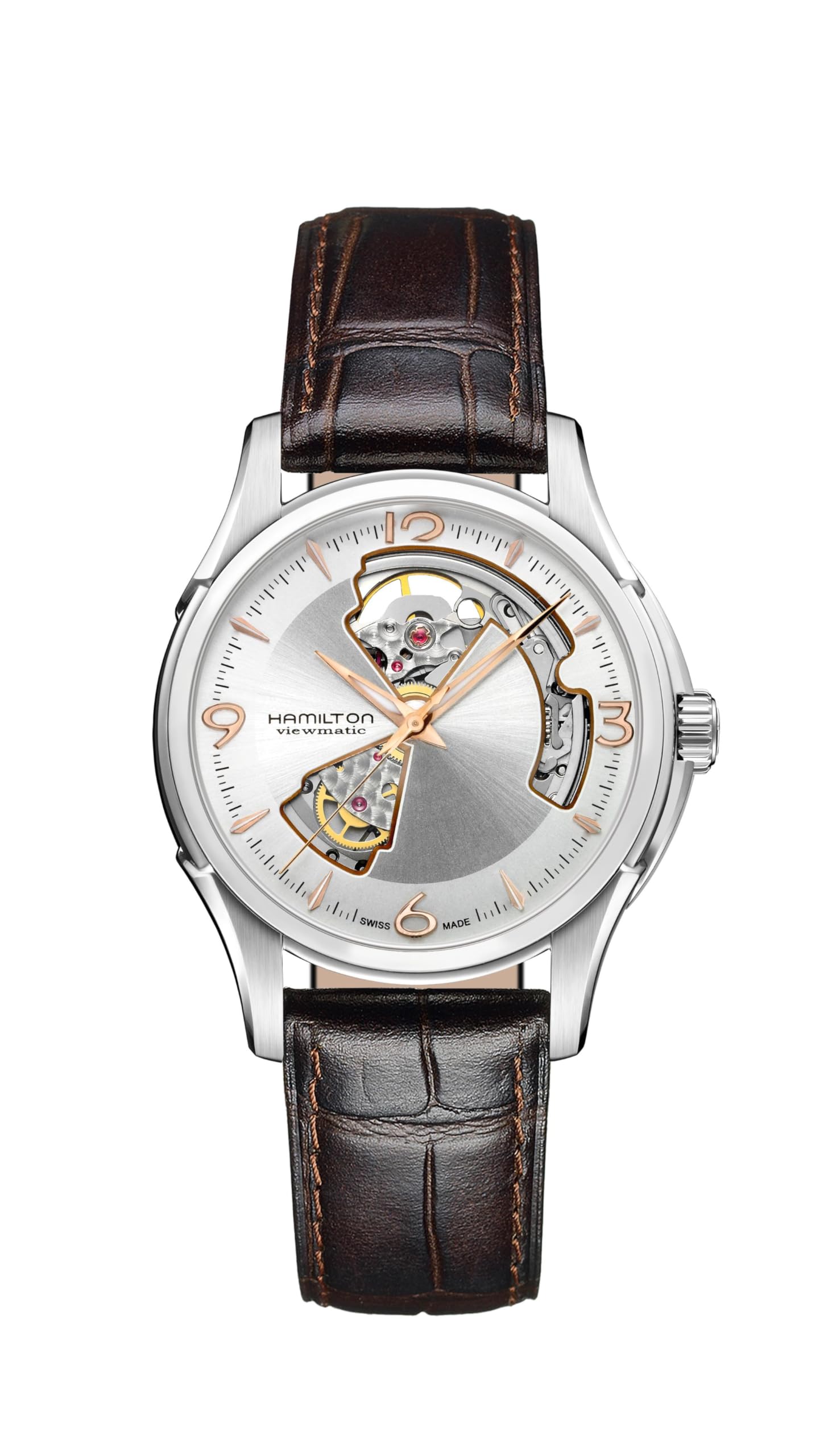 

HAMILTON Watch Genuine Warranty AMERICAN CLASSIC JAZZMASTER OPEN HEART H32565555 Imported [Hamilton] Men s [Regular Product]