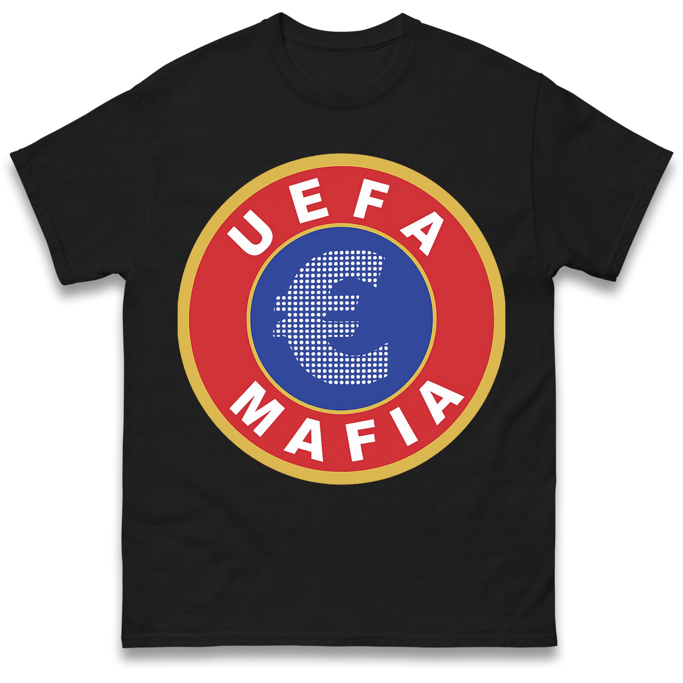 UEFA Mafia T Shirt Tshirt Mens Womens Unisex Tops Tees 2XL