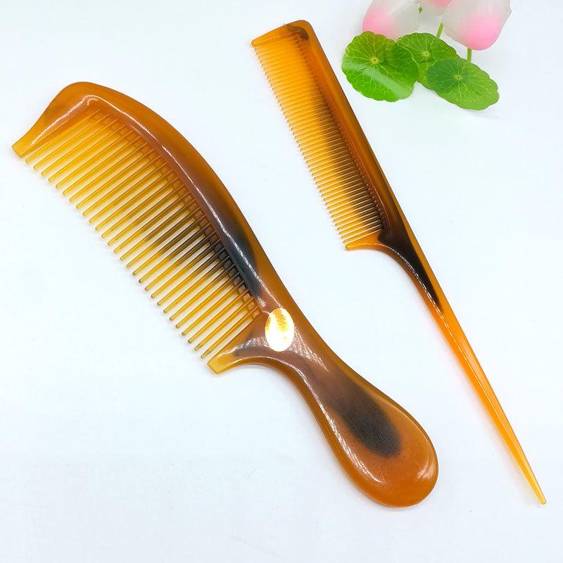 

Расческа для длинных волос у женщин - очень густые, широкие и средние зубцы - большой пластик, мягкий, не повреждает волосы Standard