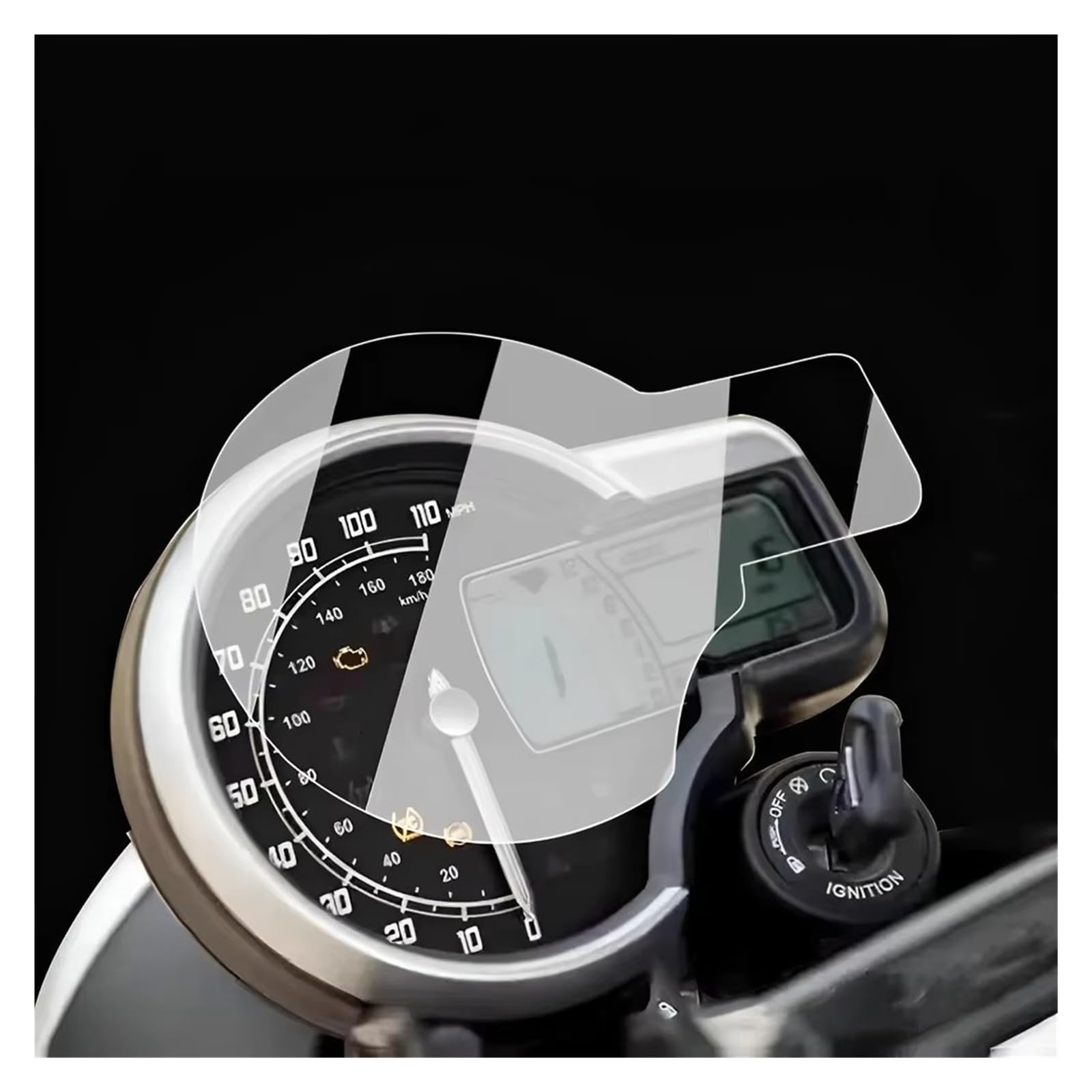 

Screen Dash Protector Fit Triumph Scrambler 400X 2024 2025 Motorcycle Cluster Anti-Scratch Film Screen Protector Film Speedometer (3 pieces) 3 pieces