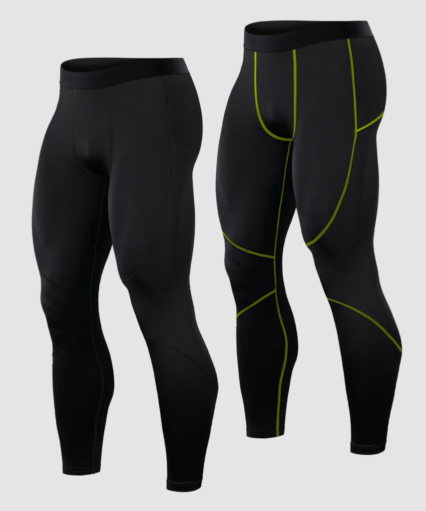 Armedes [2Pack] Functional Underlayer Base Layer Compression Techfit Long Pants Ar-54 (7 Colors) (Type B)