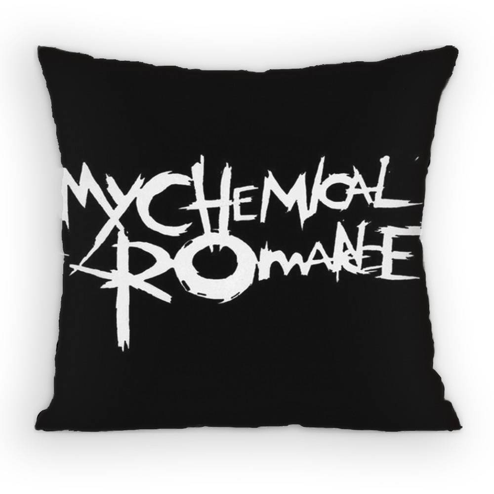MCR MMy CChemical RRomance Band Pillow Case Sofa Living Room Bedroom Headboard Backrest Cushion Square Cushion Nap Time