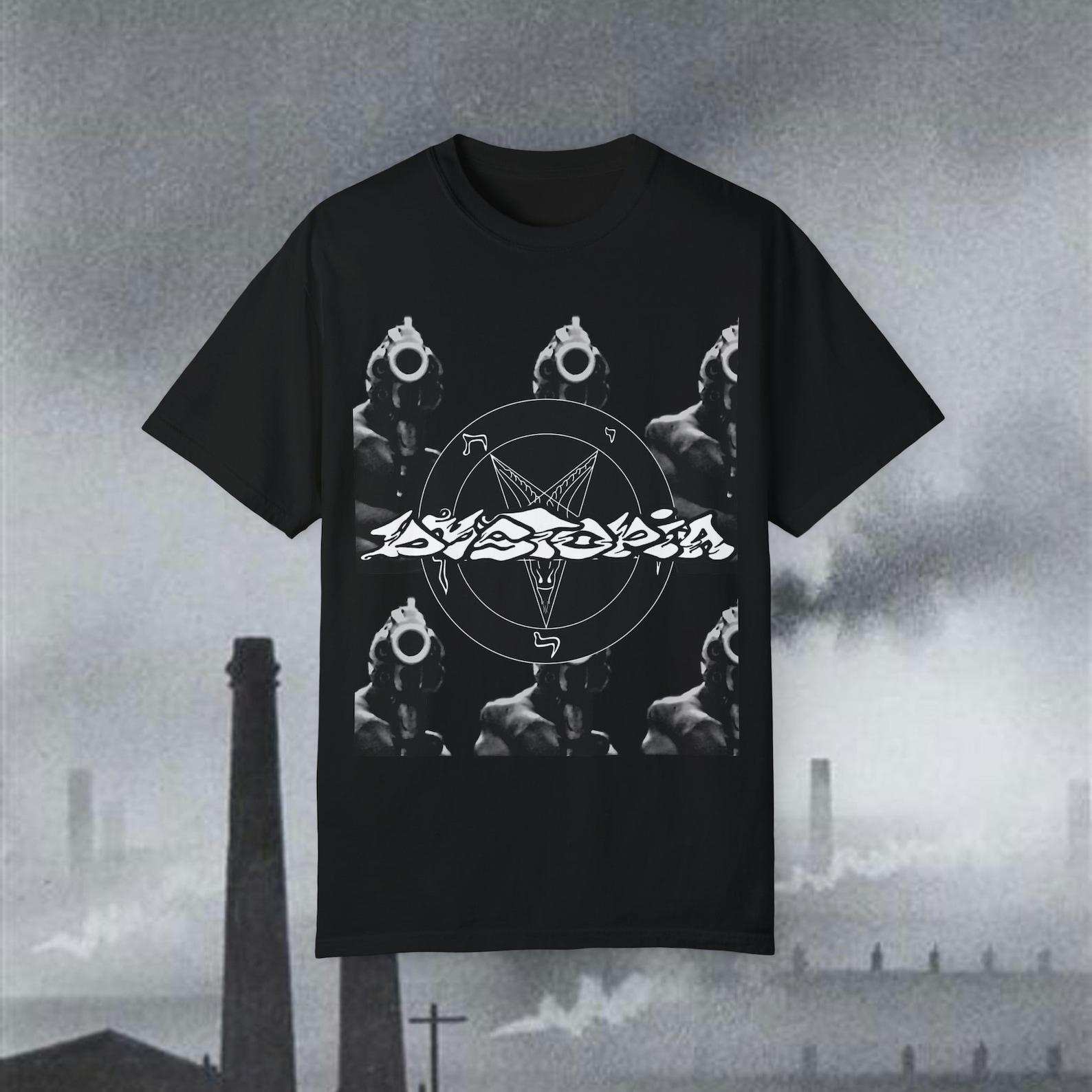 2-Sided Dystopia tee Human=Garbage XL