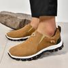 Outdoor Casual Men's Shoes, Sports Casual Shoes, Fashionable Round Toe Shallow Mouth Men's Single Shoes