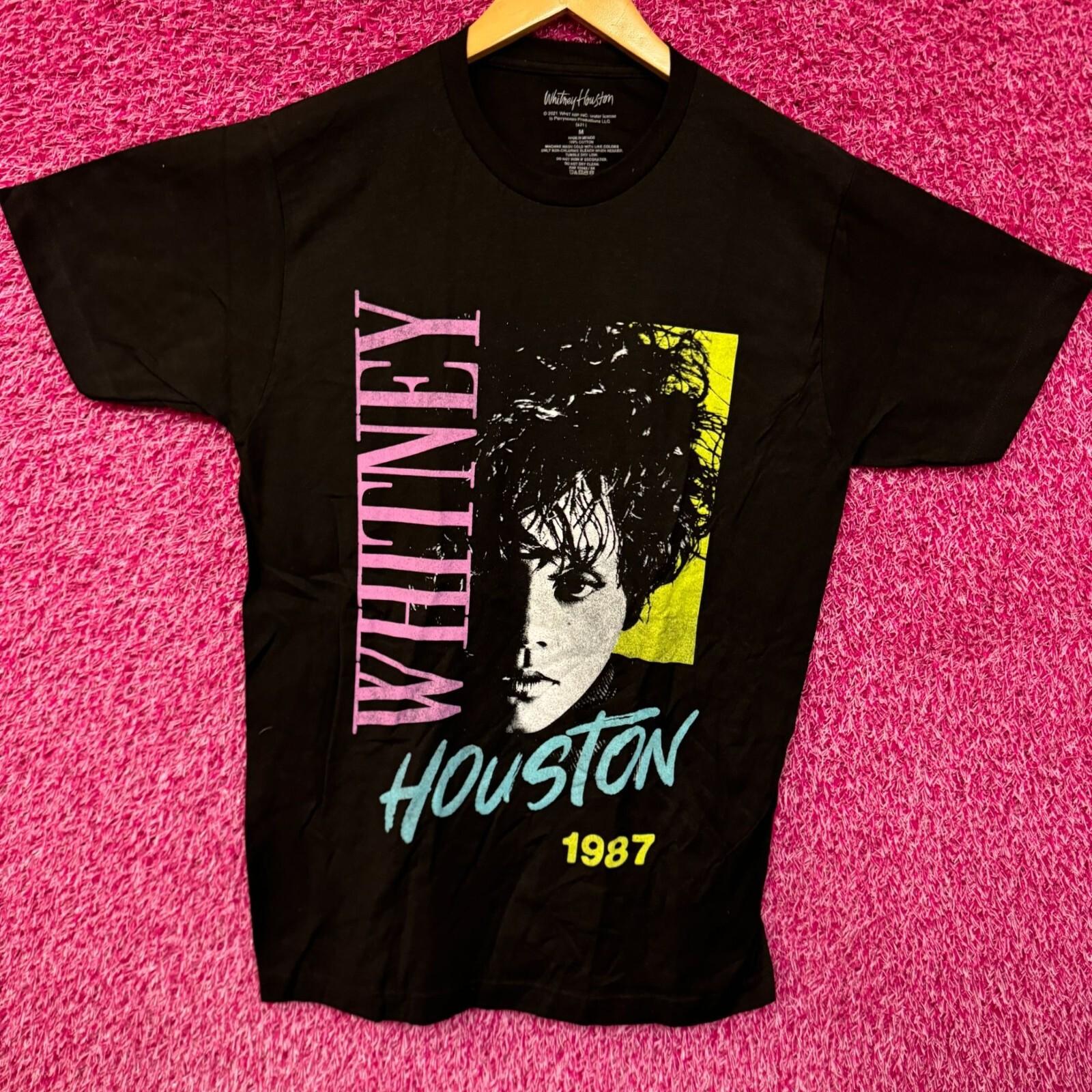Whitney Houston 1987 Alternate Album Art Dance Pop Tee M XXL