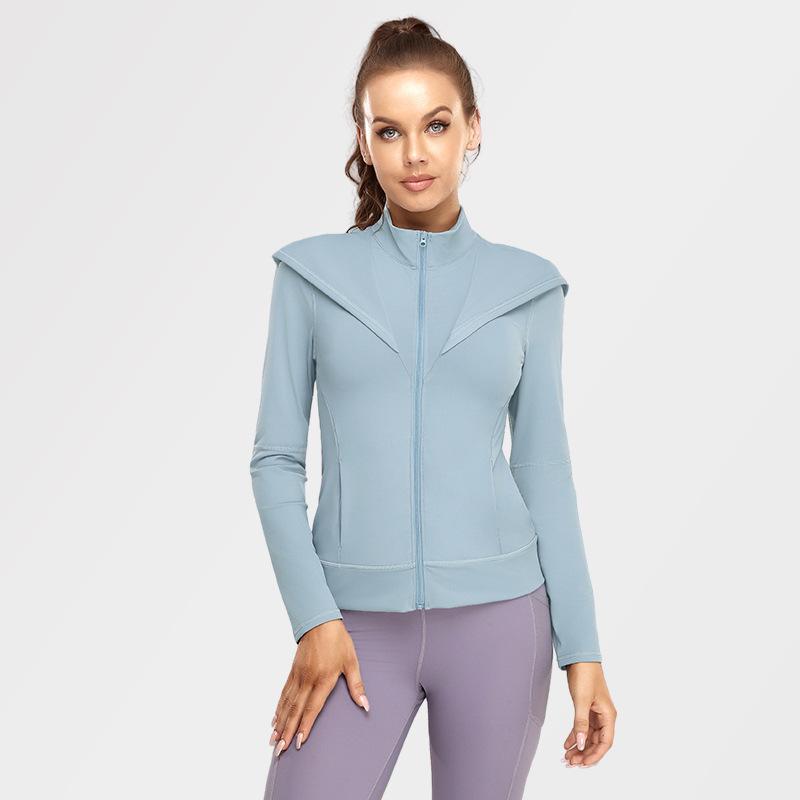 Women's Air Layer Hooded Jacket & Casual Loose Sportswear Set