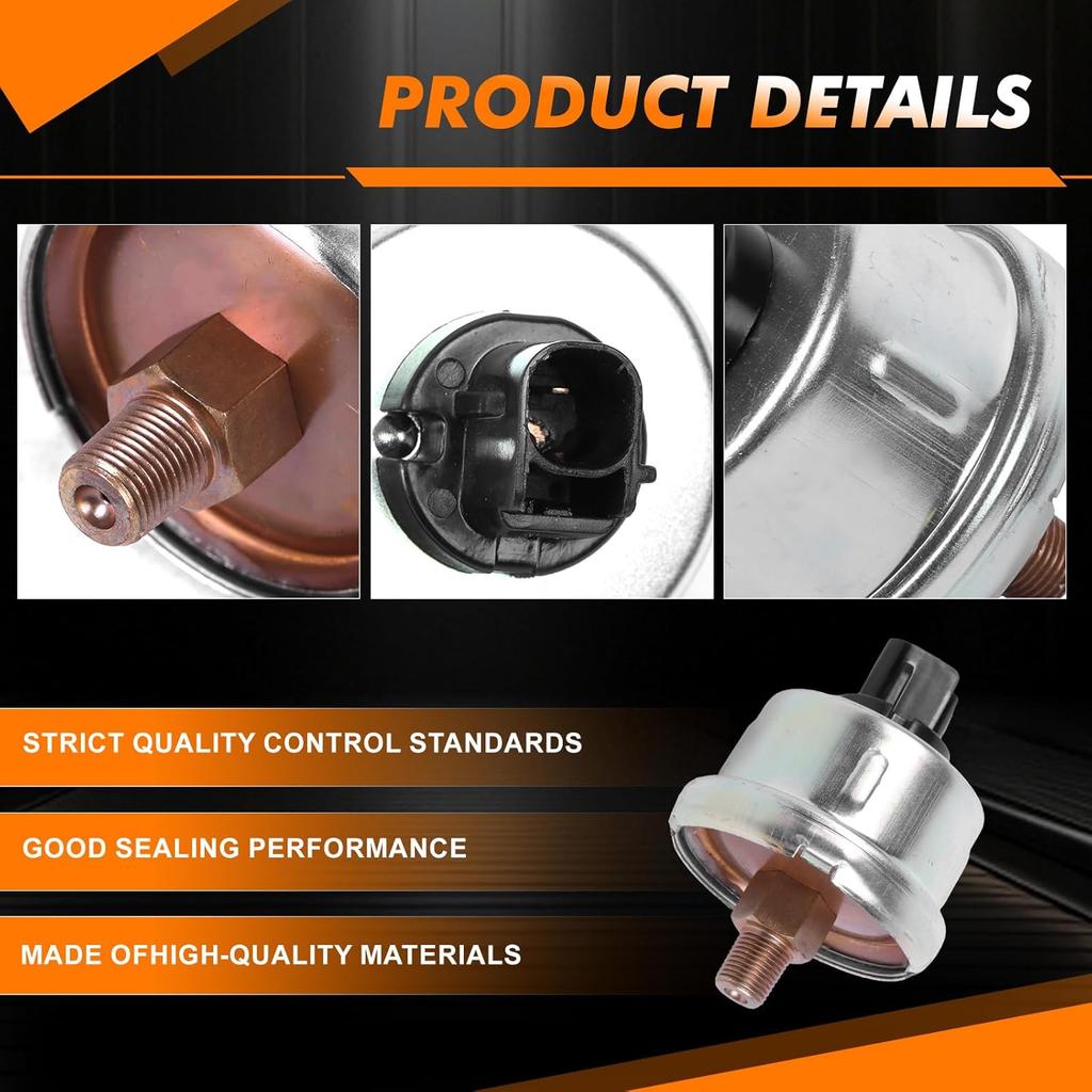 83520-34010 8352034010 Engines Oil Pressure Sending Unit Compatible with Toyota 4Runner Pickup T100 1992 1993 1994 1995 1996 1997 1998