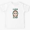 I LOVE K-POP Cute Girl Kids T-Shirt