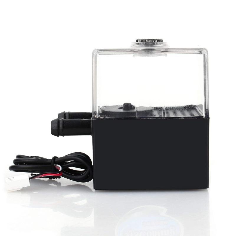 SC-300T 12V DC Water Cooling Pump 300L/H 1.9m Head Ultra Quiet Integrated Tank 150ml for PC CPU Liquid Cooling System Gaming Rig