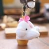 Cute Adorable Ocean Animal Plush Keychain Soft Dolphin Whale Shark Octopus Toy
