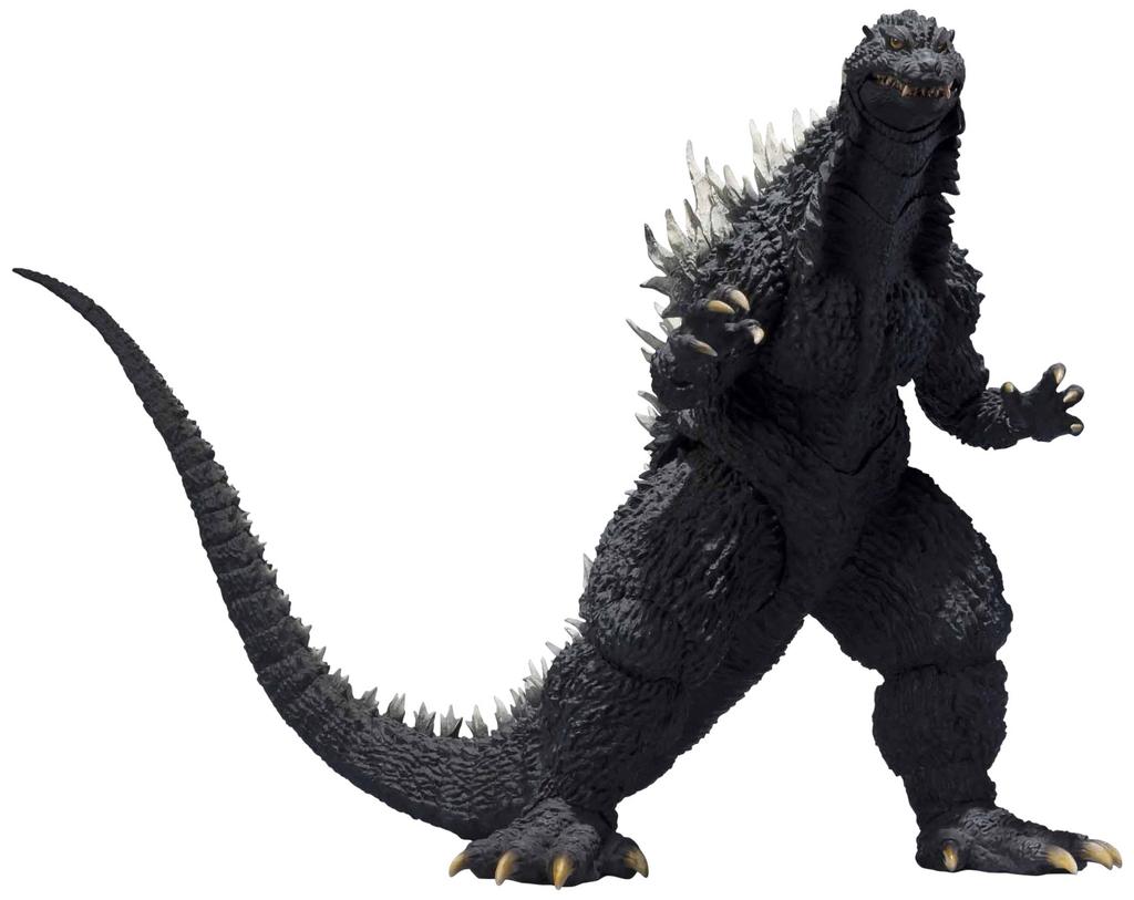 TAMASHII NATIONS Godzilla x Mechagodzilla Godzilla Approximately 155mm PVC ABS Painted Movable Figure S.H.MonsterArts (2002) &