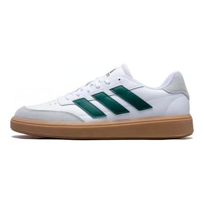 Courtblock Comfortable Durable Breathable Low-Top Tennis Shoes Men Sneakers White Green IF6505