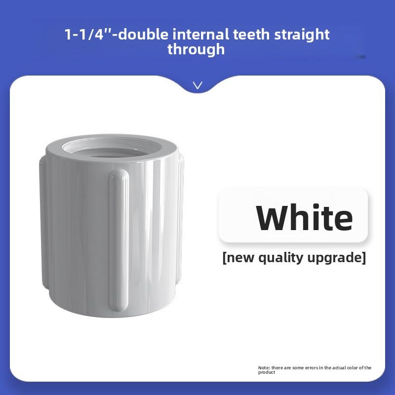 PVC 1/2 3/4 1 Inch Female Thread Connector 20/25/32mm Straight Elbow Tee 3-Way Adapter For Garden Irrigation Aquarium Pipe