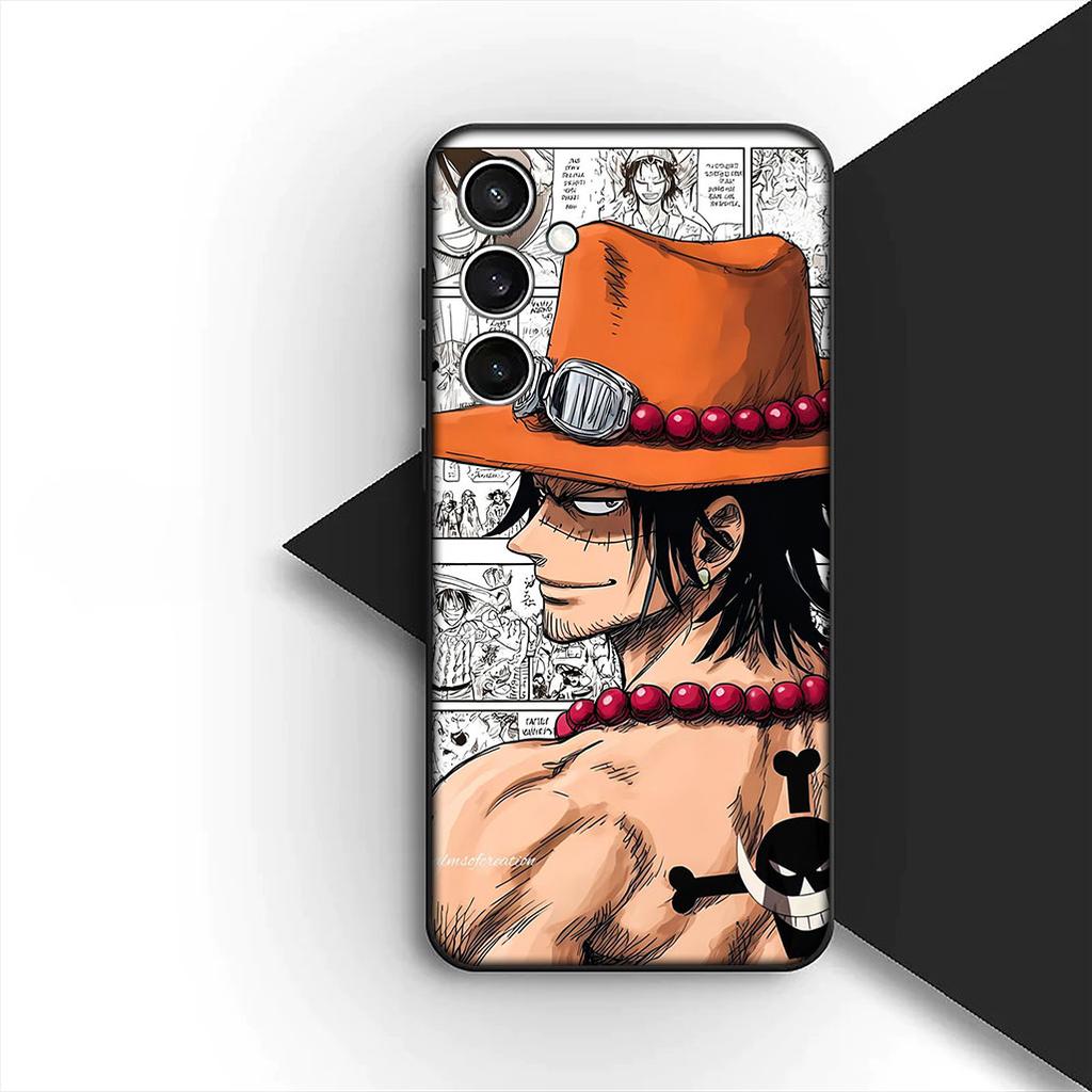 Cover for Motorola Moto Edge 70 60 Fusion NEO Pro G56 G96 G04 G05 20 G Stylus Casing Phone Case Portgas D Ace One Luffy Pieces