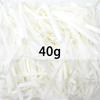 40g Filamento di Carta Erba Rafia Materiale Riempitivo per Imballaggio Scatola Regalo Caramelle Decorazione Avvolgente per Matrimonio Compleanno Festa Festival XJM