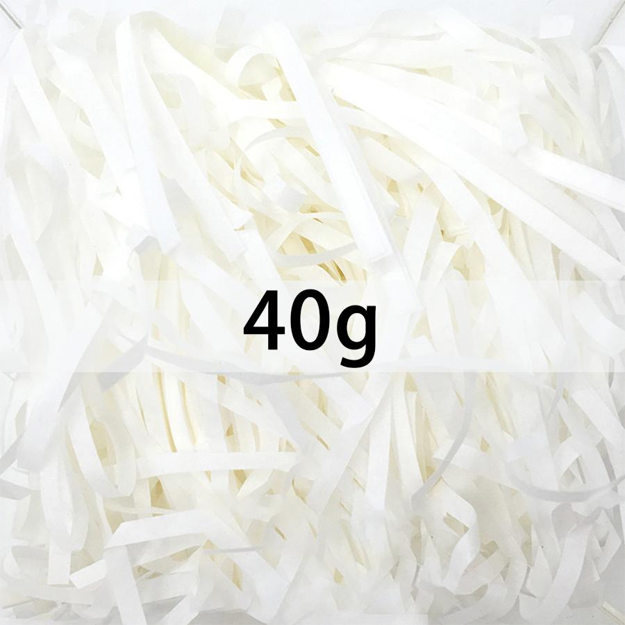 40g Filamento di Carta Erba Rafia Materiale Riempitivo per Imballaggio Scatola Regalo Caramelle Decorazione Avvolgente per Matrimonio Compleanno Festa Festival XJM