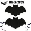 Non Slip Bat Bath Mat Machine Washable Halloween Rug Goth Decor Water Absorbent Bathroom Kitchen Bedroom Entry Floor Mat