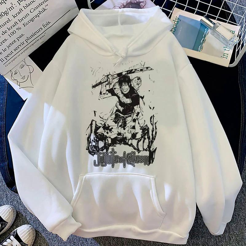 Jujutsu Kaisen Gojou Satoru Anime Hooded Hoodies