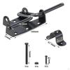 Barn Door Lock Locking Hardware Metal Heavy Duty Slide Bolt Gate Latch for Outdoor Garage