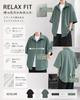[foveitaa] Men's Summer Shirt, Short Sleeve, Cooling, Breathable, Large Size, Business Casual, Relaxed Fit, Stylish, Lightweight, Soft, Cool, Plain, S