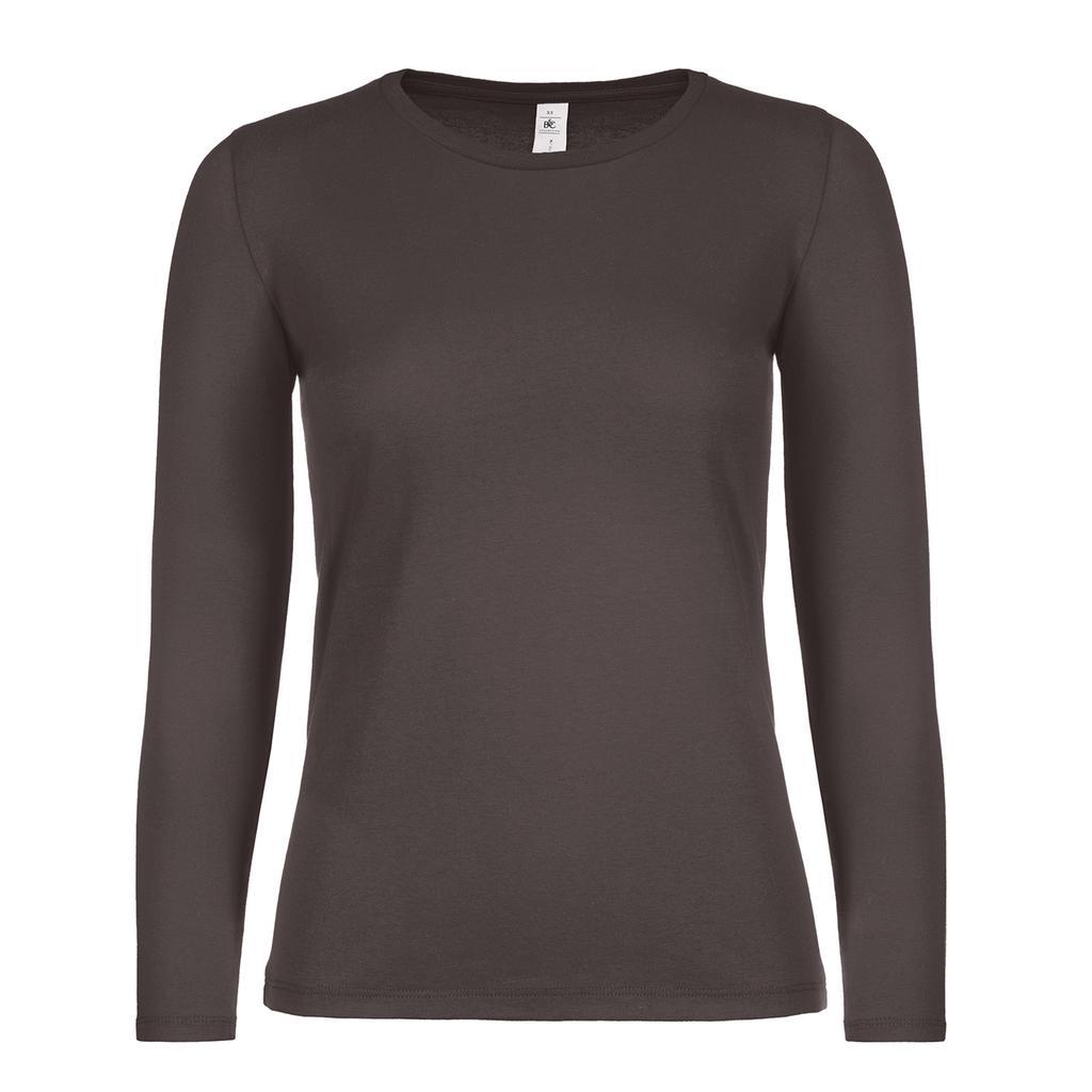 B&C Womens/Ladies #E150 Long-Sleeved T-Shirt