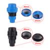 25-50mm to 20-40mm PE Pipe Reducer Direct Head Hose Connector Adapter Garden Farmland Irrigation Straight Reducer Fittings