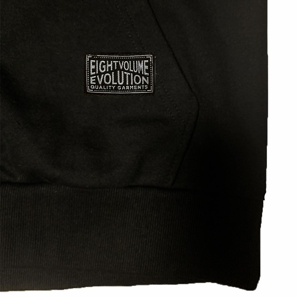Ev T Patch Oversized Hoodie (Black)