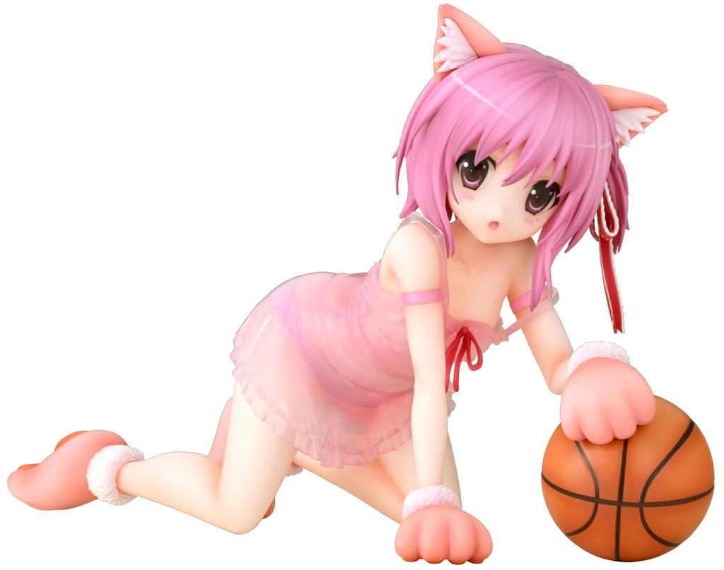 Kaitendo Ro-Kyu-Bu! SS Minato Tomoka -Kemomimi Lingerie Ver.- 1/7 Scale PVC Pre-painted Complete Figure