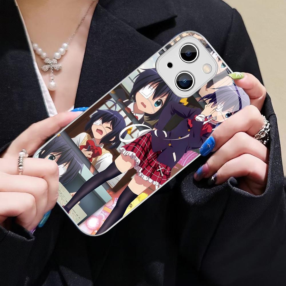 Chuunibyou Rikka Takanashi Cell Phone Case For IPhone 14 13 12 Mini 11 Pro XS Max X XR 14 Plus Tempered Glass Cover