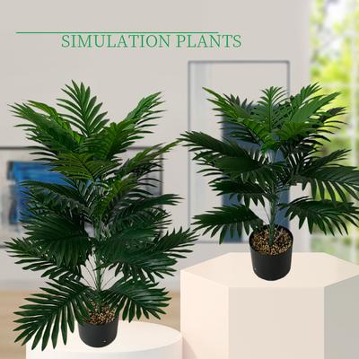 Artificial Plant Large Scattered Tail Sunflower Tropical Plants Indoor Outdoor Home Garden Fake Plant Ground Decor Plastic Tree