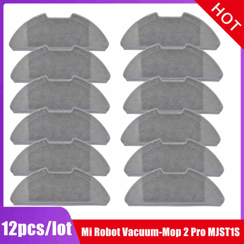 For XiaoMi Mi Robot Vacuum-Mop 2 Lite 2 Pro MJST1S MJST1SHW BHR5044EU Water Tank Dust Box Mop Cloth Spare Parts Accessroies