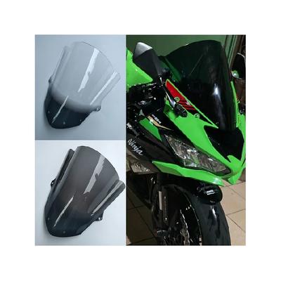 ZX6R Motorcycle Windshield For Kawasaki Ninja ZX-6R 636 ZX 6R ZX636 2009 -  2024 Windscreen Double Bubble Wind Deflector