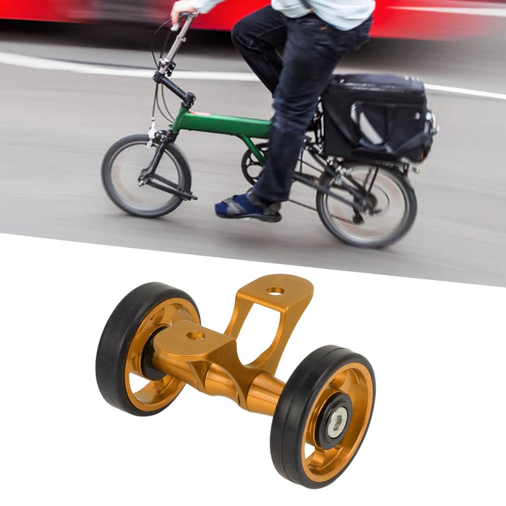 Mudguard Easywheel Mudguard Rollers Wheels Double Wheel for for Folding Bike for