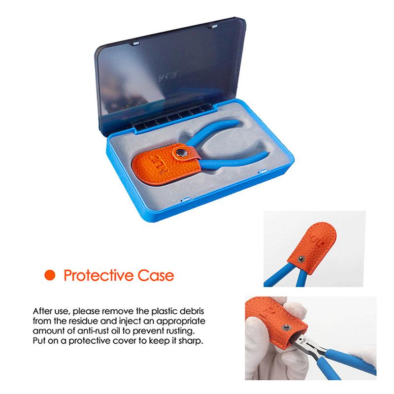 M-1711 Model Nippers CR-V Ultra-Thin Single-Edged Gundam Model Building Tools for Plastic Model Cutting and Building Repair/Fix