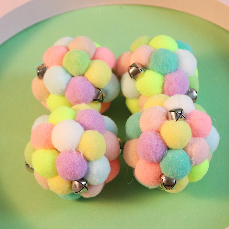 

Сисal Кошачий Мячик-Дразнилка: Саморазвлечение, Устойчивая к укусам, Для чистки зубов, Звуковая игрушка для питомца Cat Toy