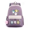 Jiyika wow cute expression bag schoolbag junior high school student backpack men and women lightweight new backpack