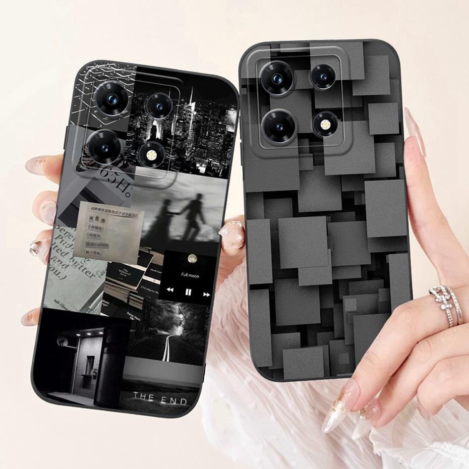 Lens Protective Case For Infinix Note 30 Pro 30i Note30 4G Fashion Soft Silicone Cases Cover For Infinix Note 30 30Pro Note30i