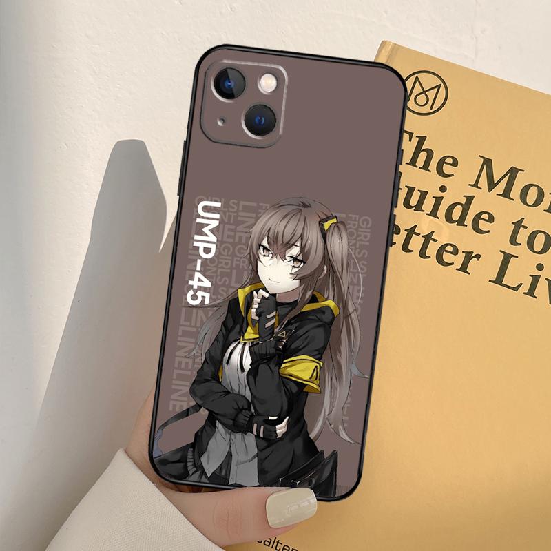 Girls Frontline Game Phone Case For iPhone 17 16 14 13 12 11 15 Pro Max mini XR 16e 15 16 Plus 17 Air Full Cover