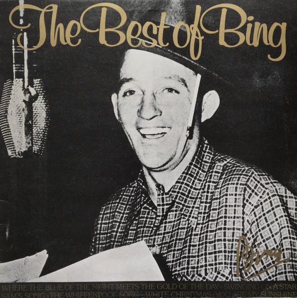 LP Record BING CROSBY - The Best Of Bing MCF2540 MCA Records 1974 UK Pop Used