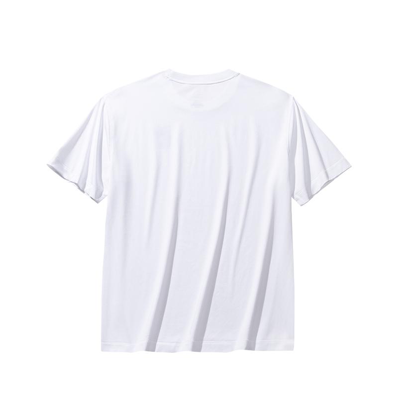 Anta Comfortable Simple Versatile Sports Round Neck Printed Short Sleeve T-Shirt Unisex Tops 172538106R-1