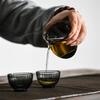 200ML Japanese Style Heat Resistant Glass Fair Cup Tea Pitcher Fair Mug Chahai Justice Cup Kungfu Tea Set Accessories Teaware