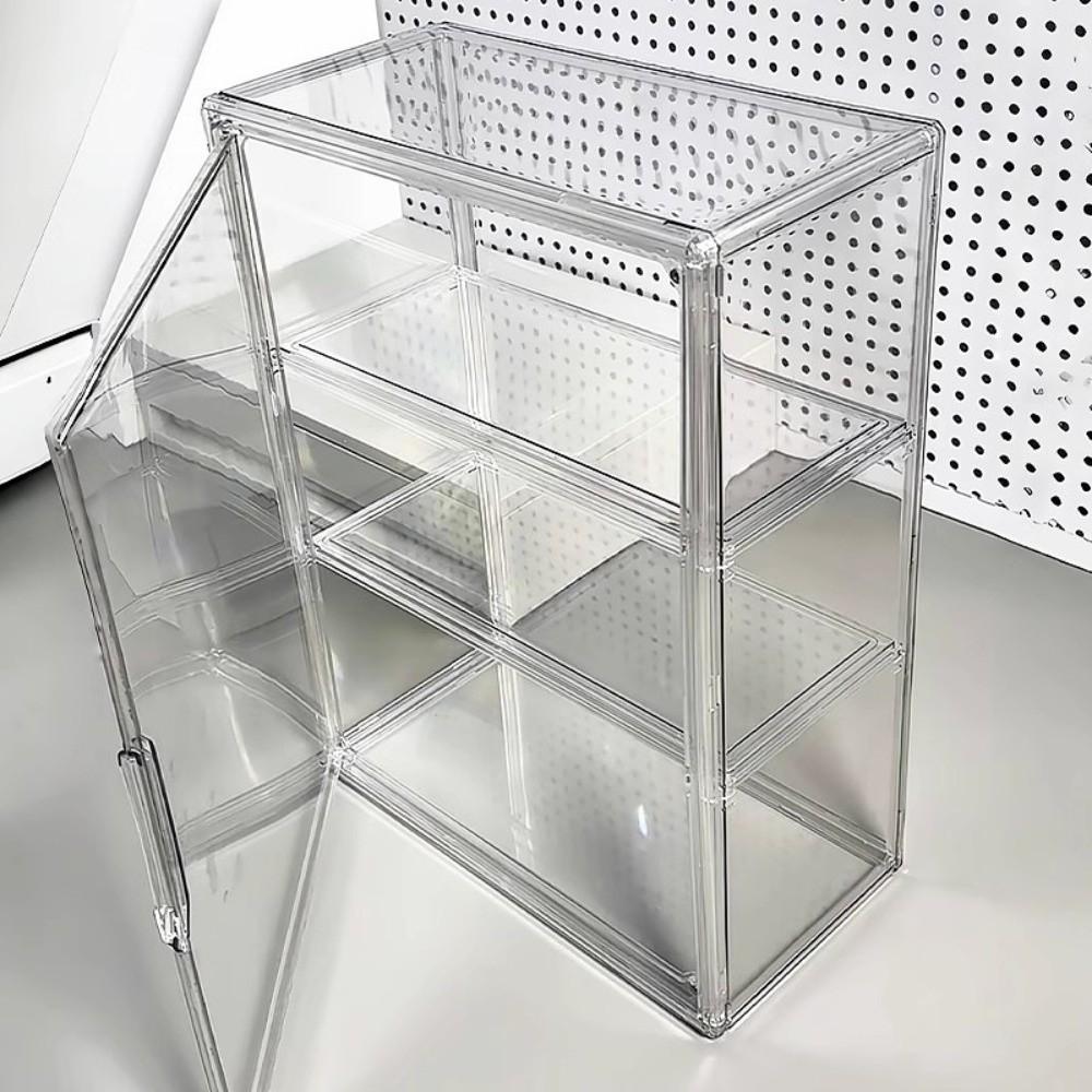 Stackable Acrylic Display Box Multi-Layer Dustproof Showcase New Clear Storage Box Collectible