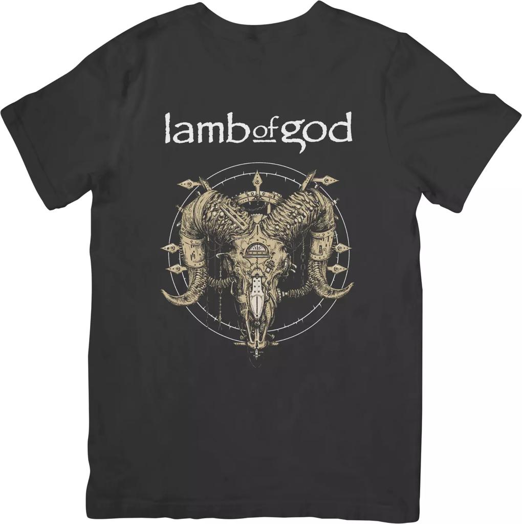 Lamb of God Music Unisex Fit for Men & Women Quality Cotton T-Shirt Black